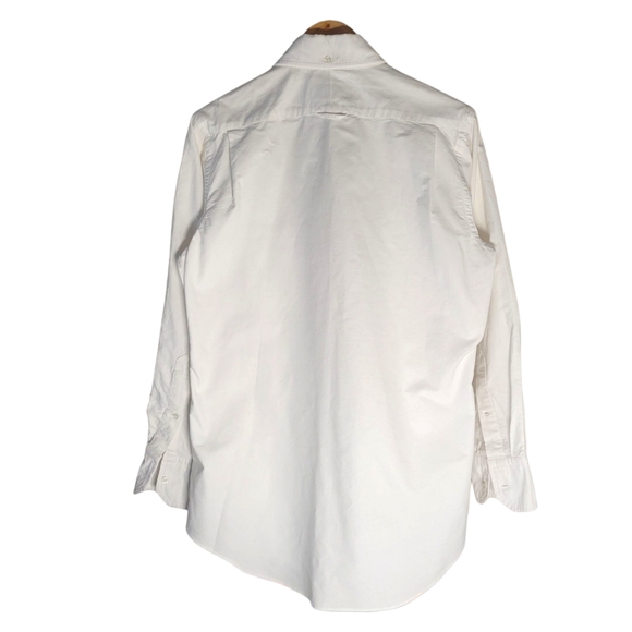 Thom Browne White Cotton Poplin Shirt Dress Size 3 - Picture 10 of 14